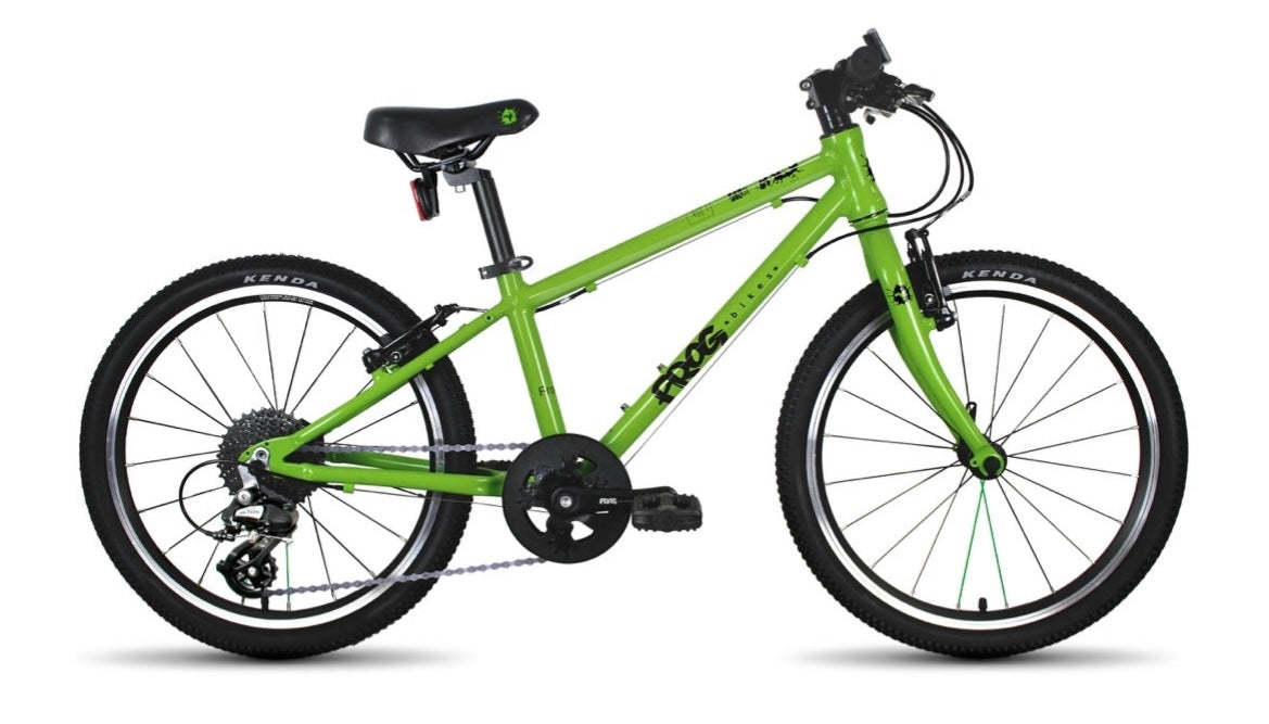 Brand New Frog Bike For Sale, Green Frog 53 20” wheel Hybrid bike, 8 speed, V brakes, very lightweight, nationwide delivery is available.