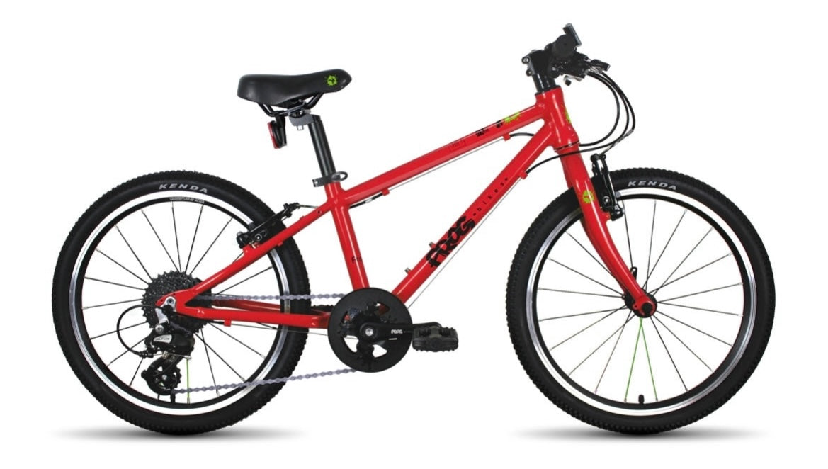Brand New Frog Bike For Sale, Red Frog 53, 20” wheel Hybrid bike, 8 speed, V brakes, very lightweight, nationwide delivery is available.
