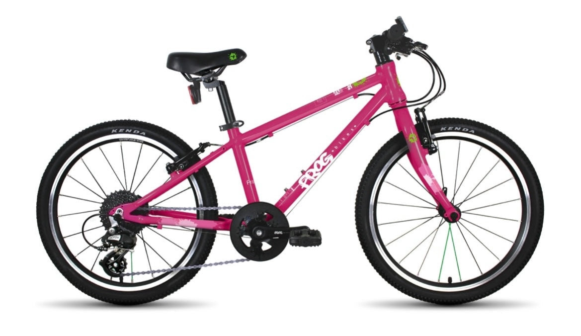 Brand New Frog Bike For Sale, Frog 53, Pink, 20” wheel Hybrid bike, 8 speed, V brakes, very lightweight, nationwide delivery is available.