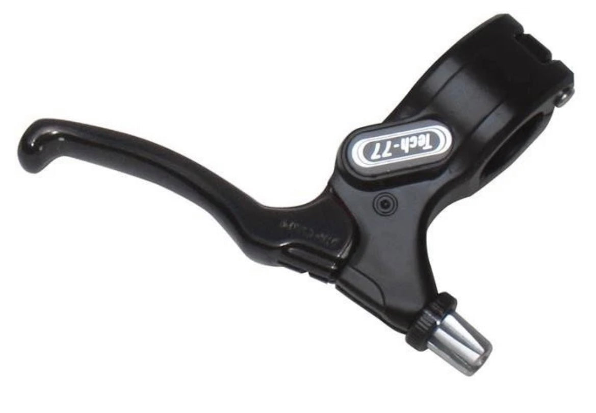 Dia Compe Tech 77 Brake Lever, Right Hand, Black.