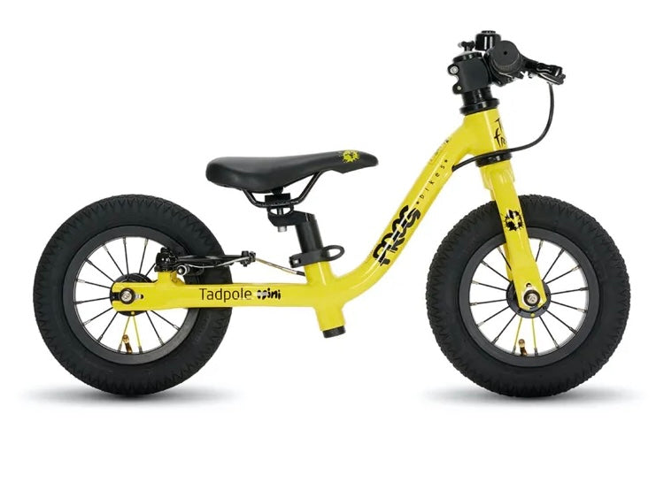 Brand New Frog Tadpole Mini Balance bike available in Green, Red, Pink and Yellow, 10” wheel, V brake, 10” wheels, nationwide delivery is available.