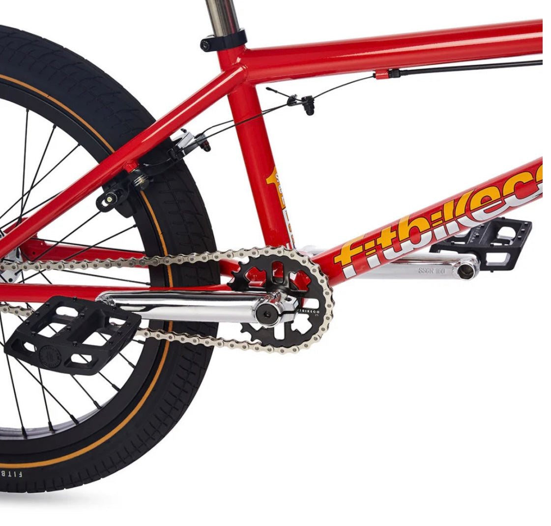 FIT SERIES ONE (SM) HOT ROD RED 20.25" TT BMX For Sale Complete Bike, excellent starter set up, nationwide delivery is available.