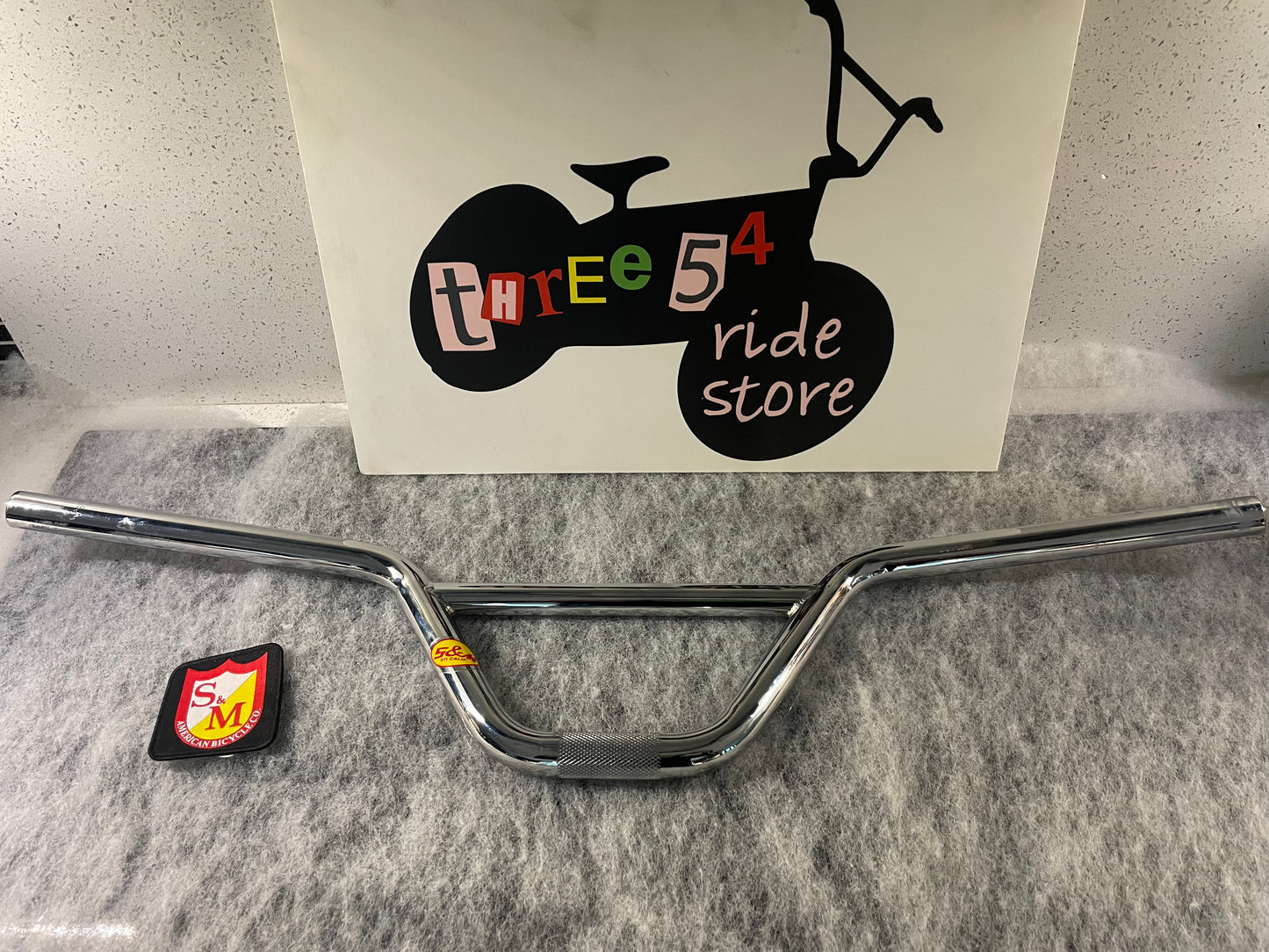 S&M bikes Cruiser BMX bars Chrome