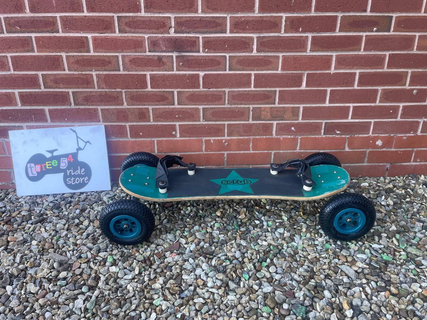 Used Scrub mountain board, wind board, kite board for sale.