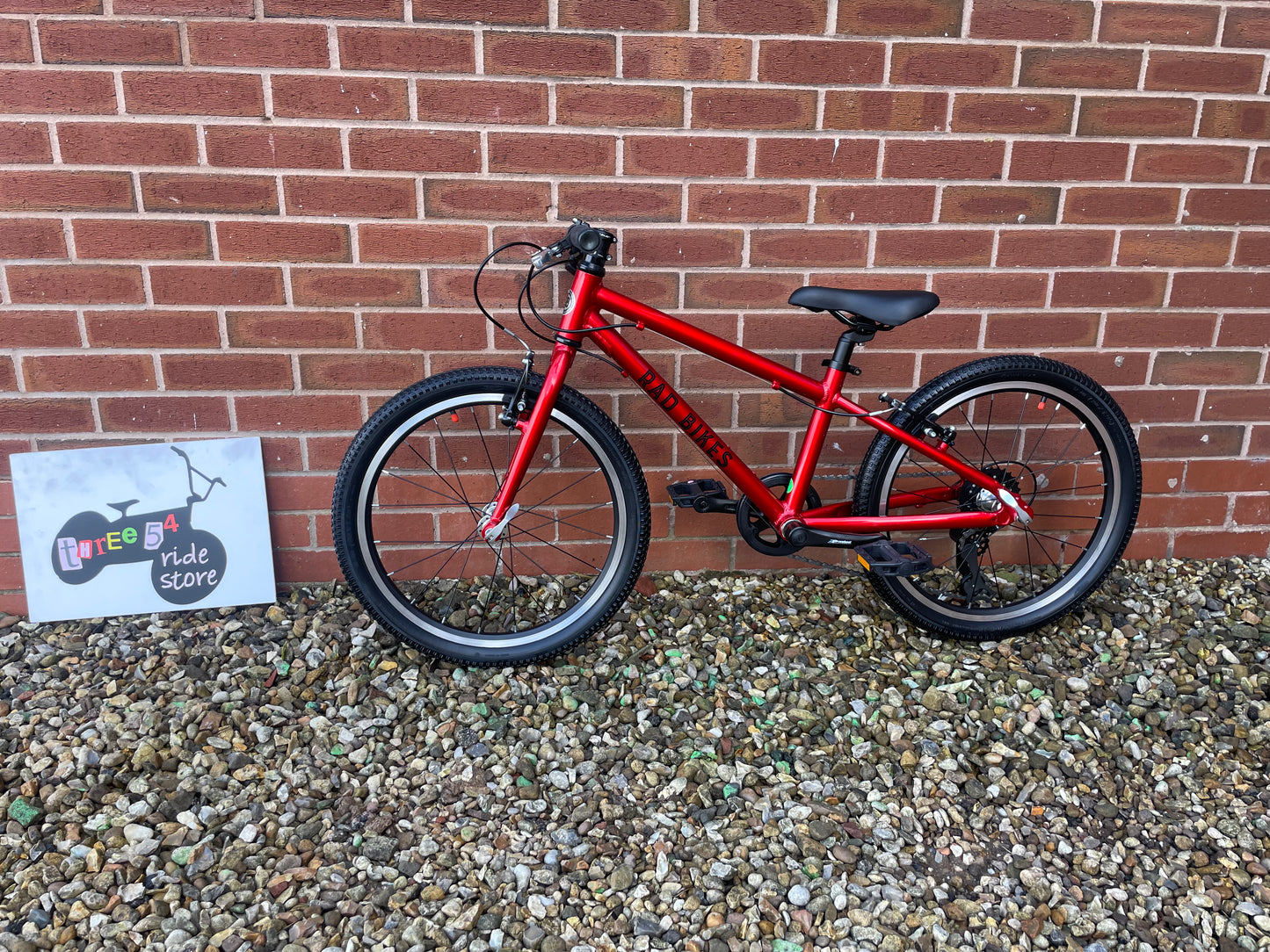 New Rad Bikes 20” for sale, metallic candy apple red, 20” wheels, 7 speed, very lightweight aluminium frame, delivery is available.
