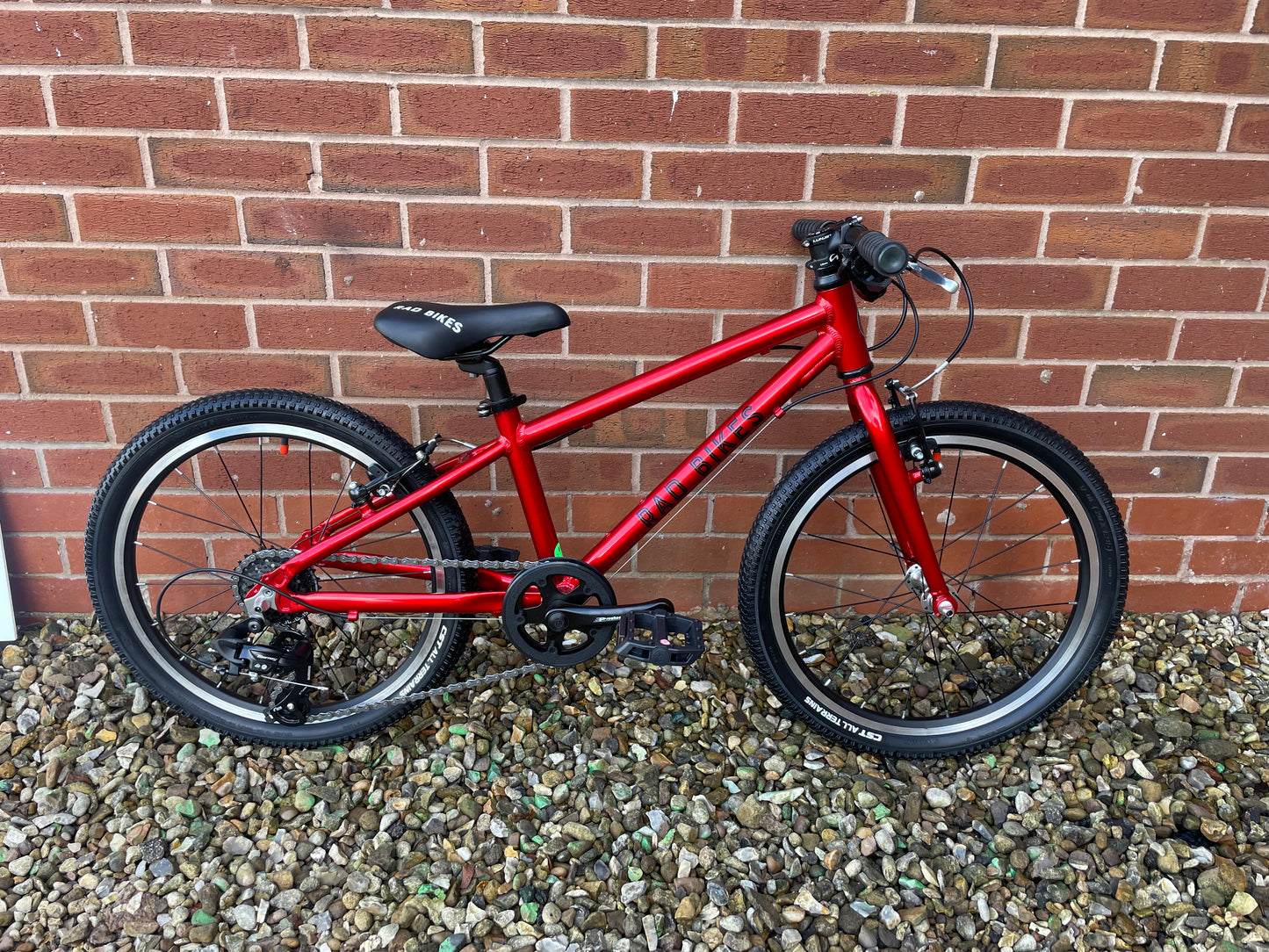 New Rad Bikes 20” for sale, metallic candy apple red, 20” wheels, 7 speed, very lightweight aluminium frame, delivery is available.