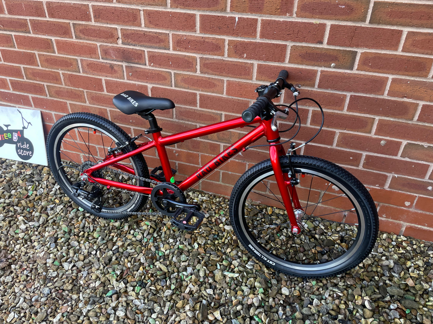 New Rad Bikes 20” for sale, metallic candy apple red, 20” wheels, 7 speed, very lightweight aluminium frame, delivery is available.