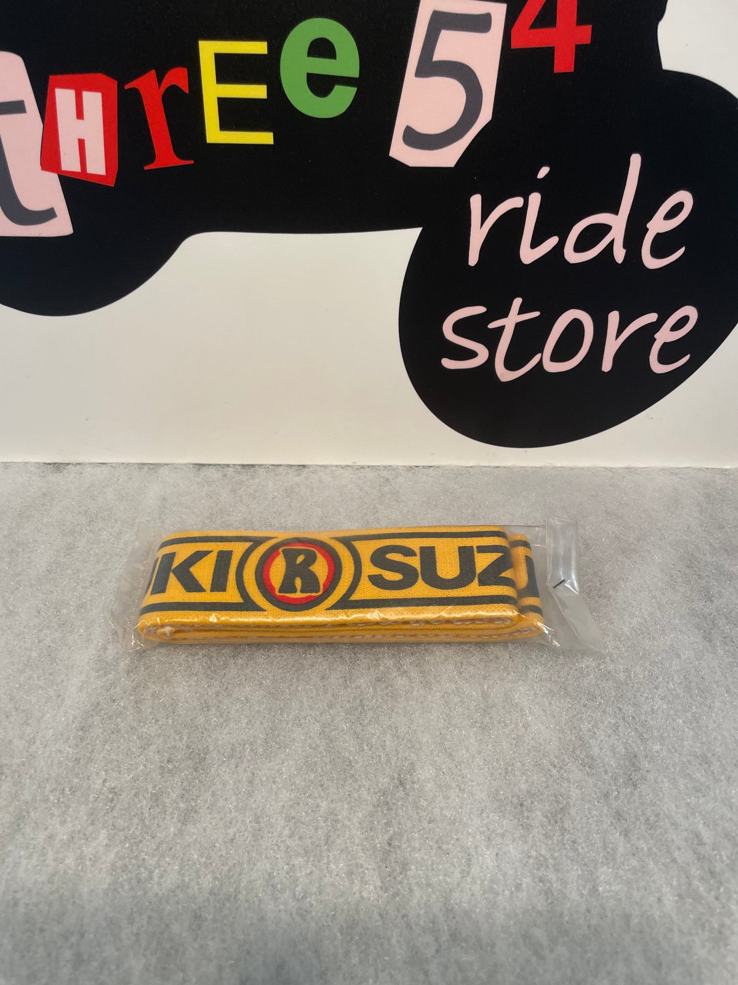 Vintage motocross sweat band head band M Robert Suzuki Honda