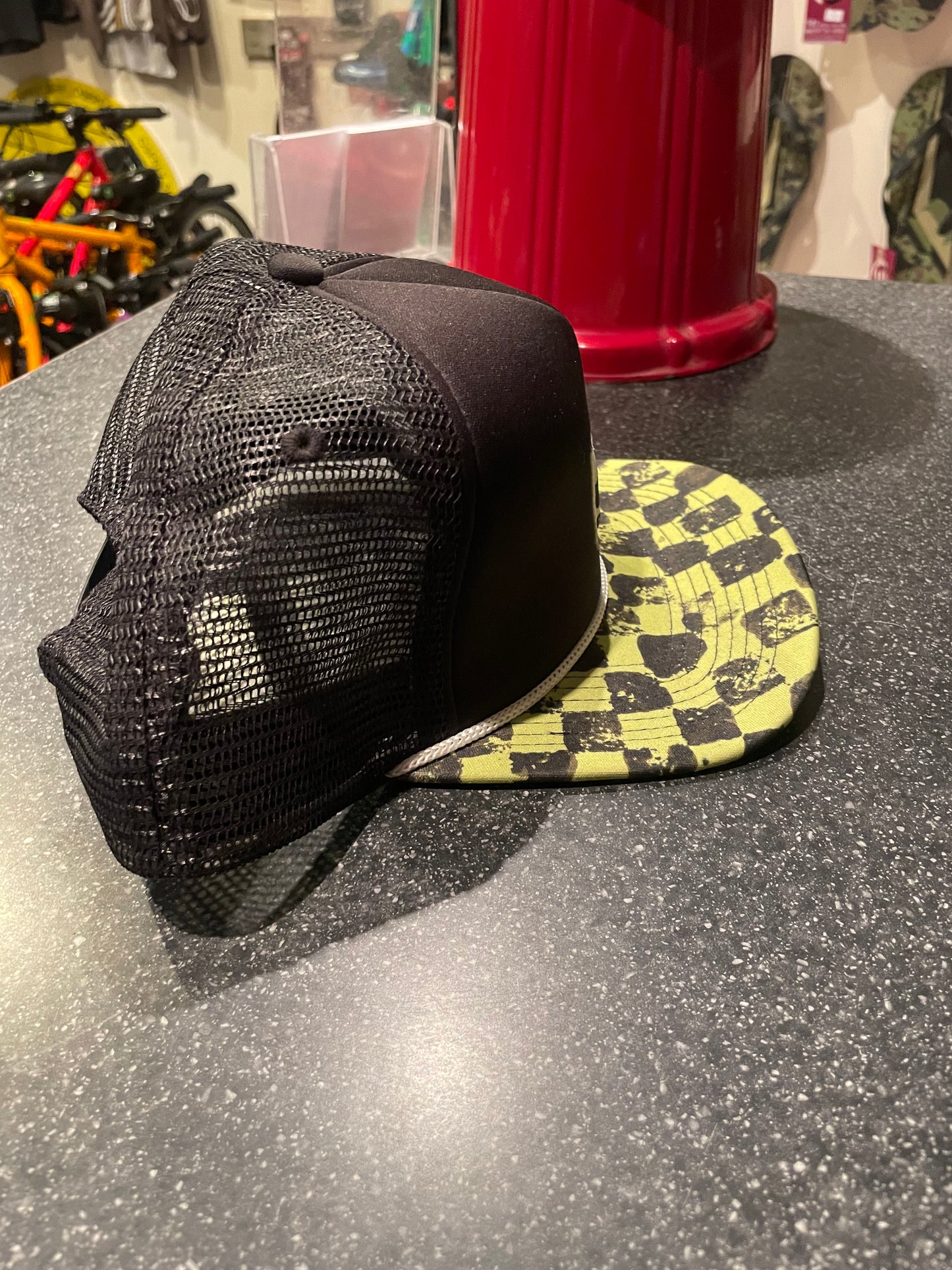 Quicksilver Surf Punk snap back cap Surfing hat surfing gift.