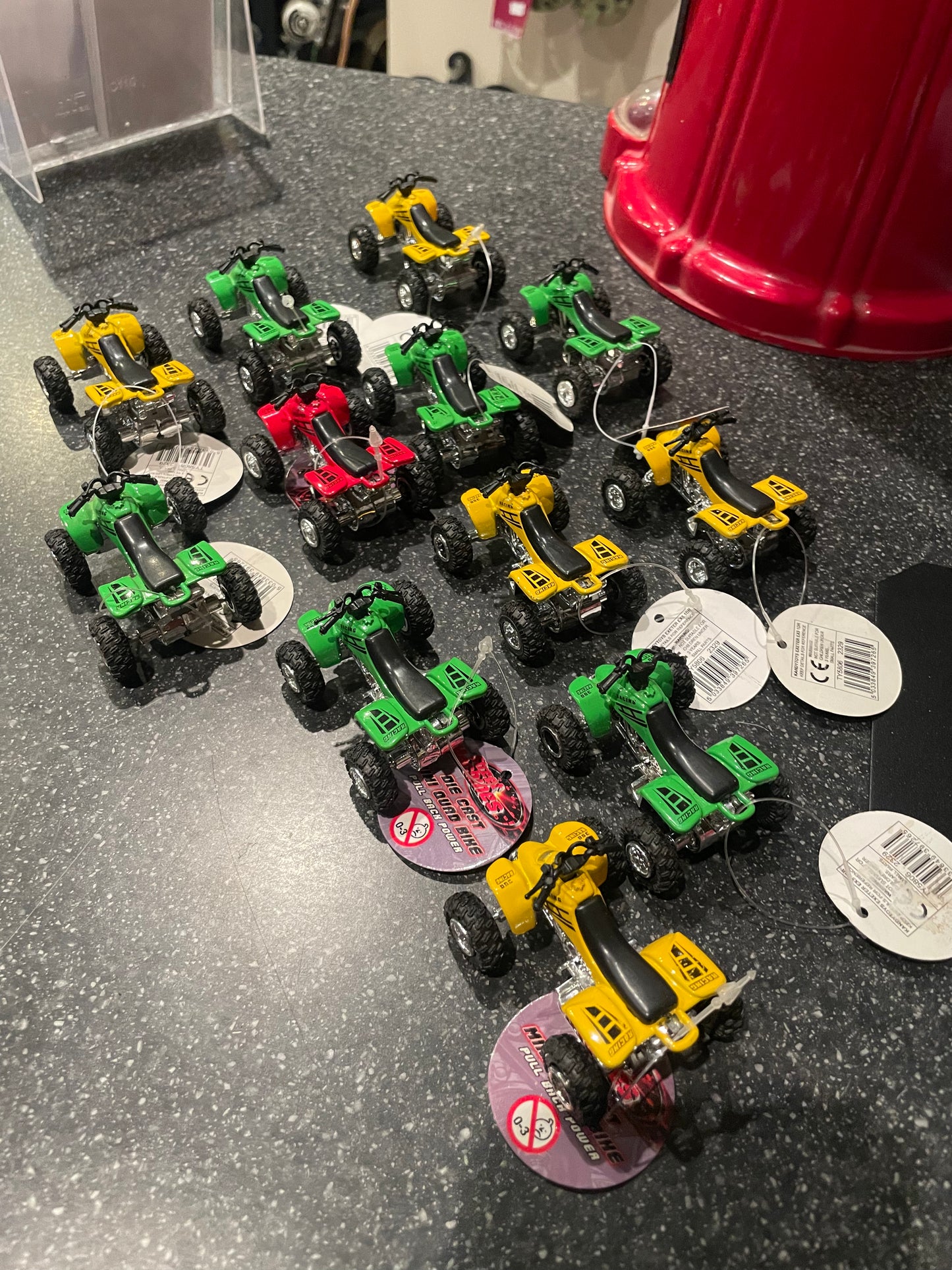 Toy Quad Bikes pull back and go quad racing toys Yamaha Honda Suzuki Kawasaki