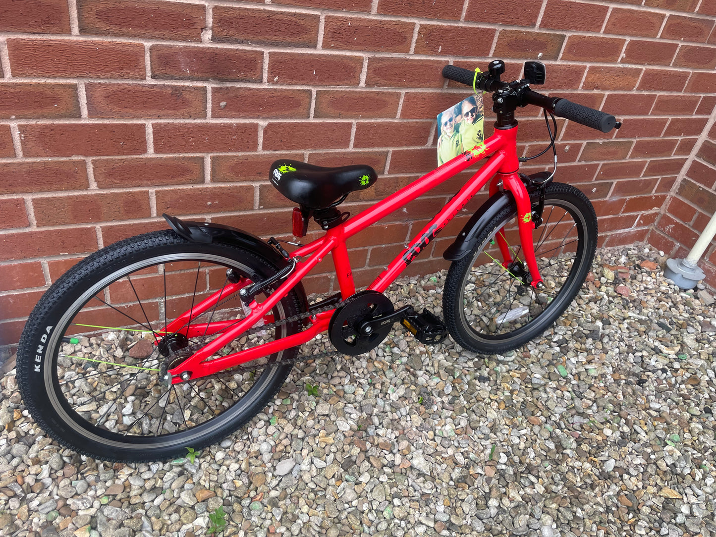 A Pre Loved Frog Bike For Sale, Red Frog 52s single speed 20” model, as new, 20” wheels, V brakes, 3 month warranty, nationwide delivery is available.