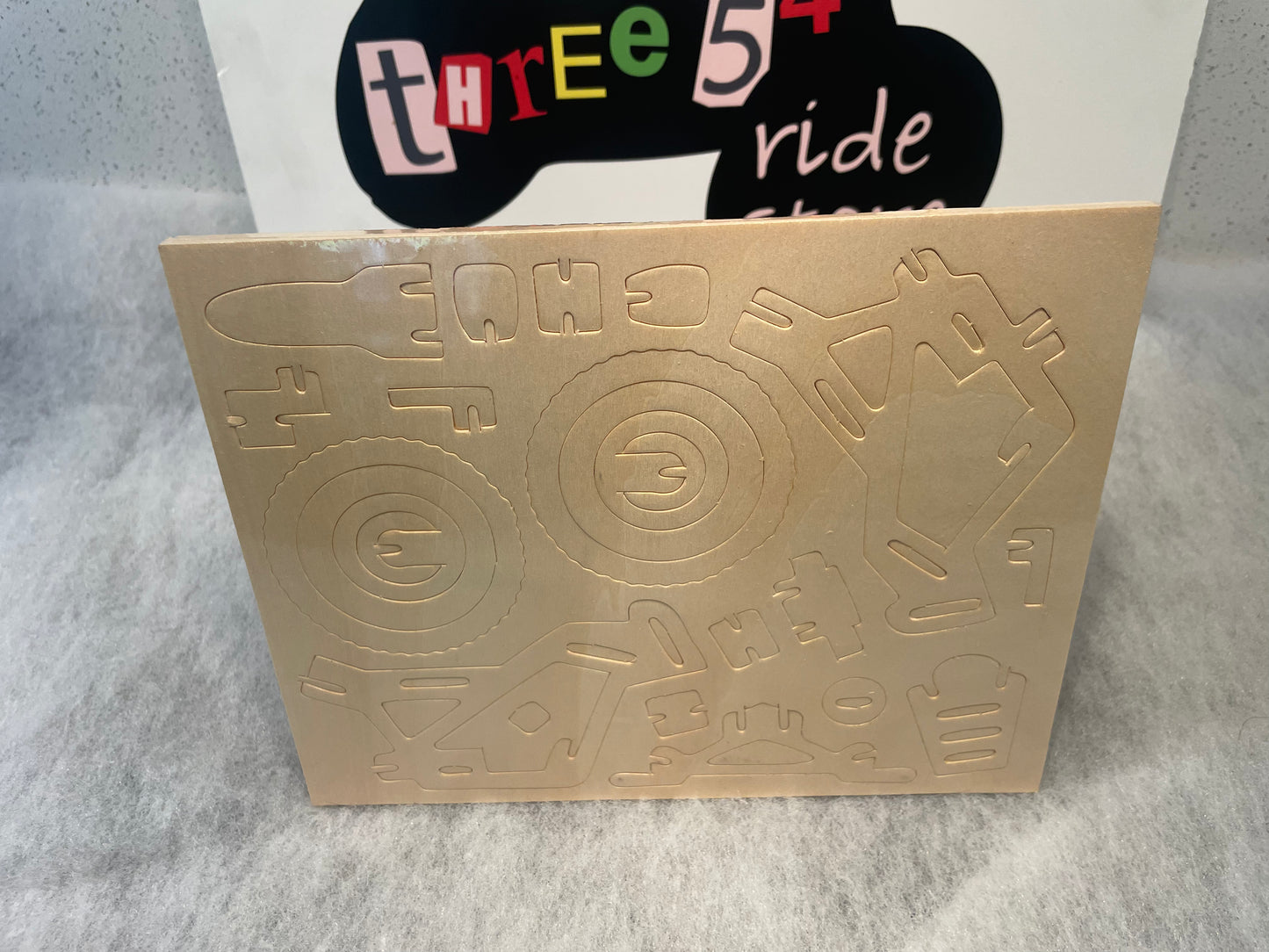 Wooden dirt bike construction toy, motocross model, enduro bike toy, educational toy.