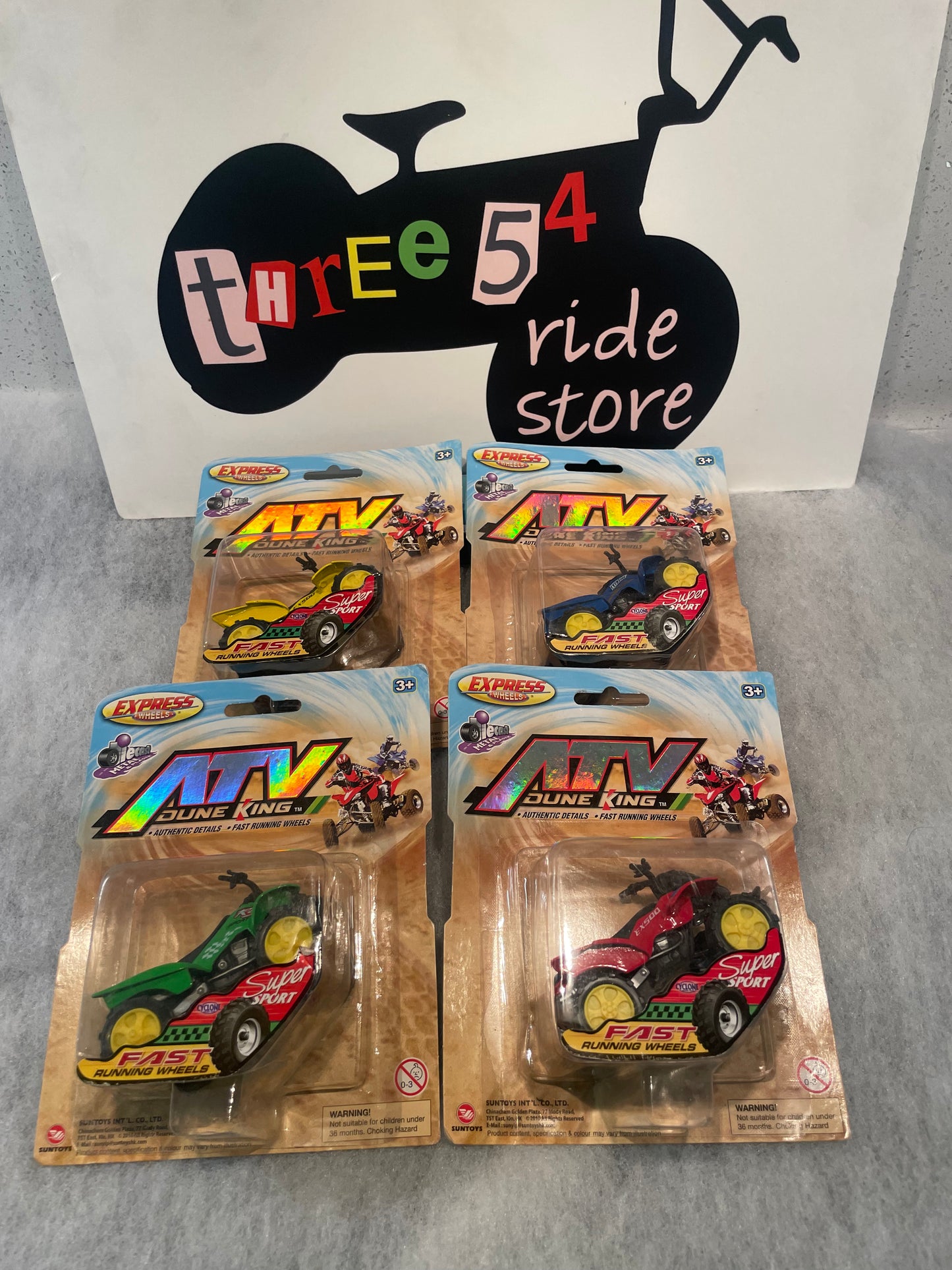 Toy Race Quad’s, quadcross toys, toy motocross bike for sale, Kawasaki, Suzuki, Yamaha, Honda.