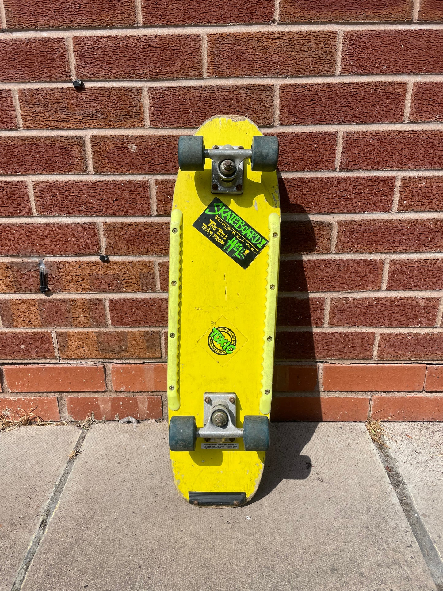 Vintage Valterra Skateboard 1970s 1980s genuine survivor complete set up.
