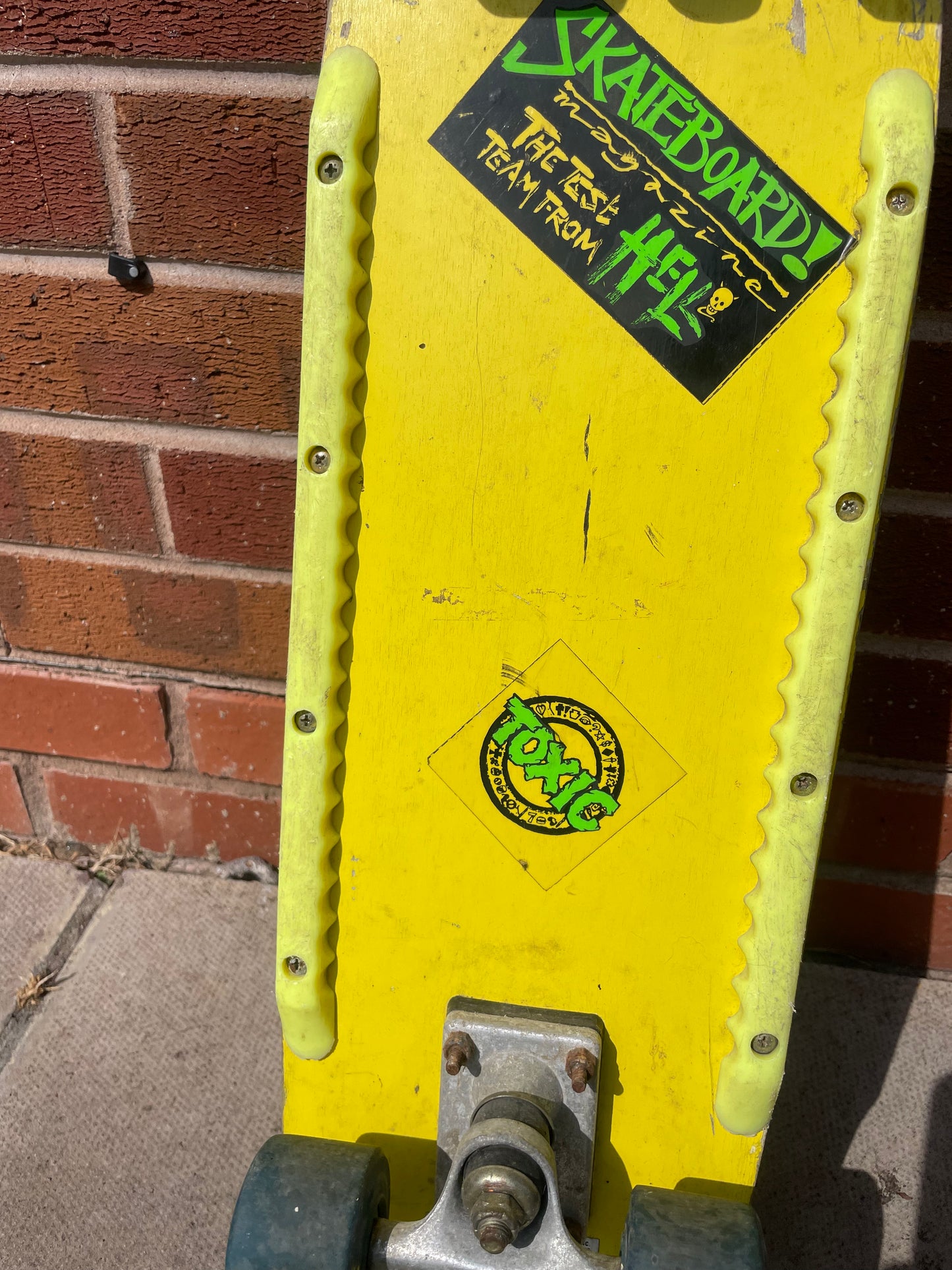 Vintage Valterra Skateboard 1970s 1980s genuine survivor complete set up.