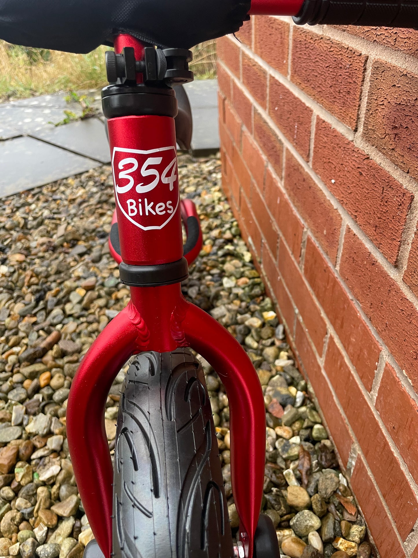 Brand New Three54 ride store balance bikes 354 Bikes lightweight aluminium frame, ballon tyres, quick release handlebar and seat height.