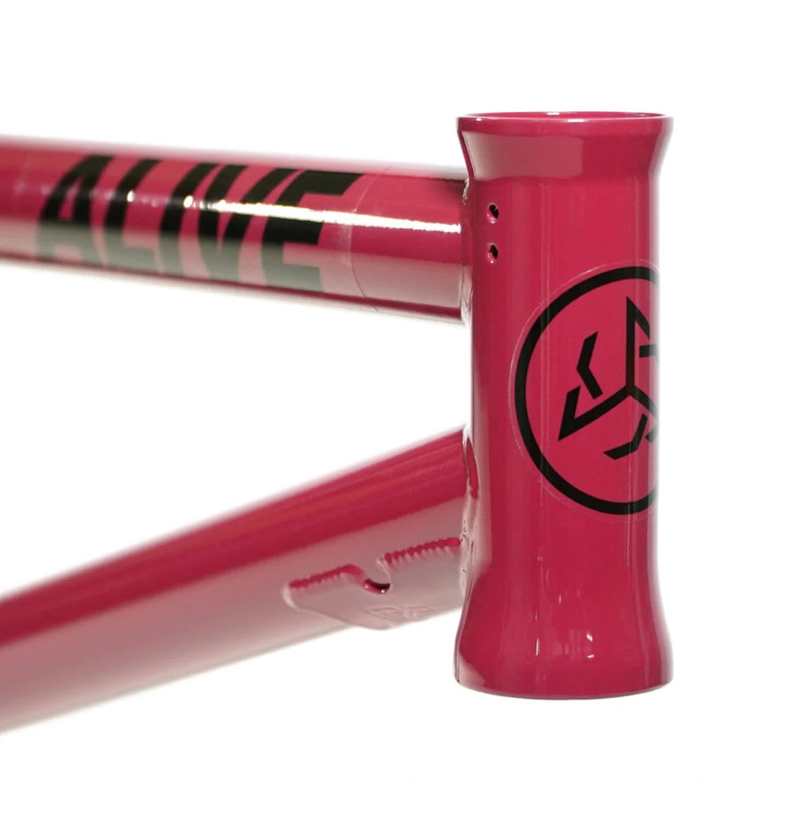 ALIVE FTW FRAME BURGUNDY 21” Top Tube, BMX Frame For Sale, nationwide delivery is available