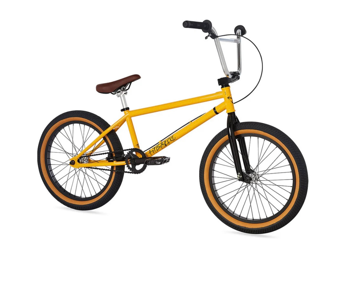 FIT TRL (2XL) SAXON YELLOW 21.25" TT BMX For Sale, Complete Bike, nationwide delivery is available.