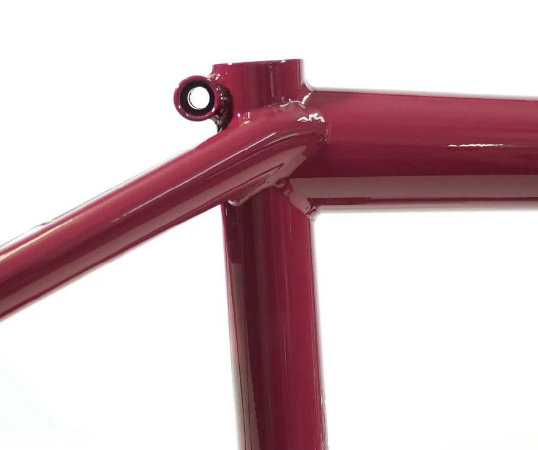 ALIVE FTW FRAME BURGUNDY 21” Top Tube, BMX Frame For Sale, nationwide delivery is available