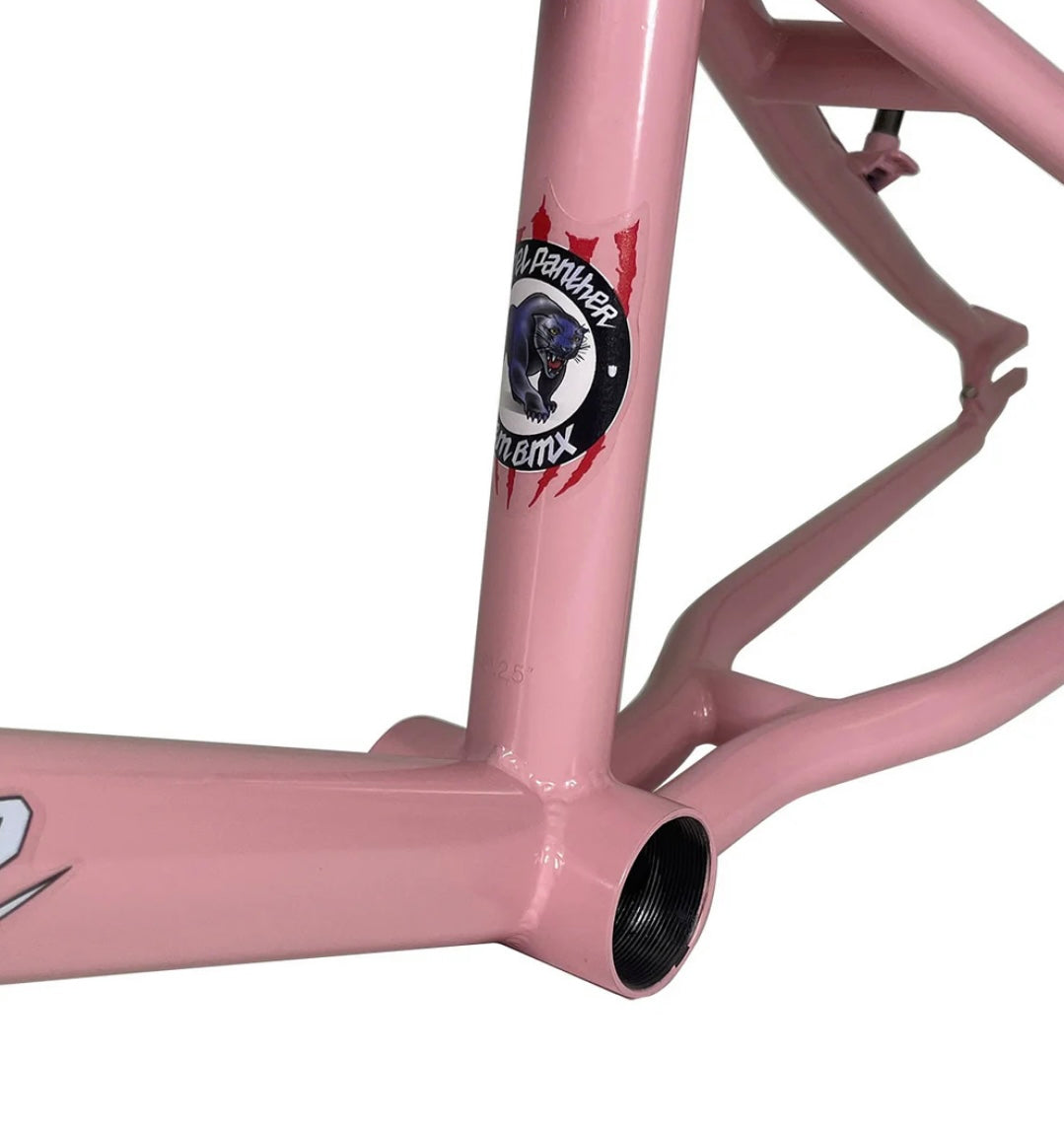 S&M STEEL PANTHER FRAME PINK PANTHER BMX Racing Frame For Sale, nationwide delivery is available.