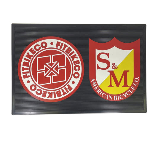 S&M / Fit bikes rubber floor Mat 3’ X 2’