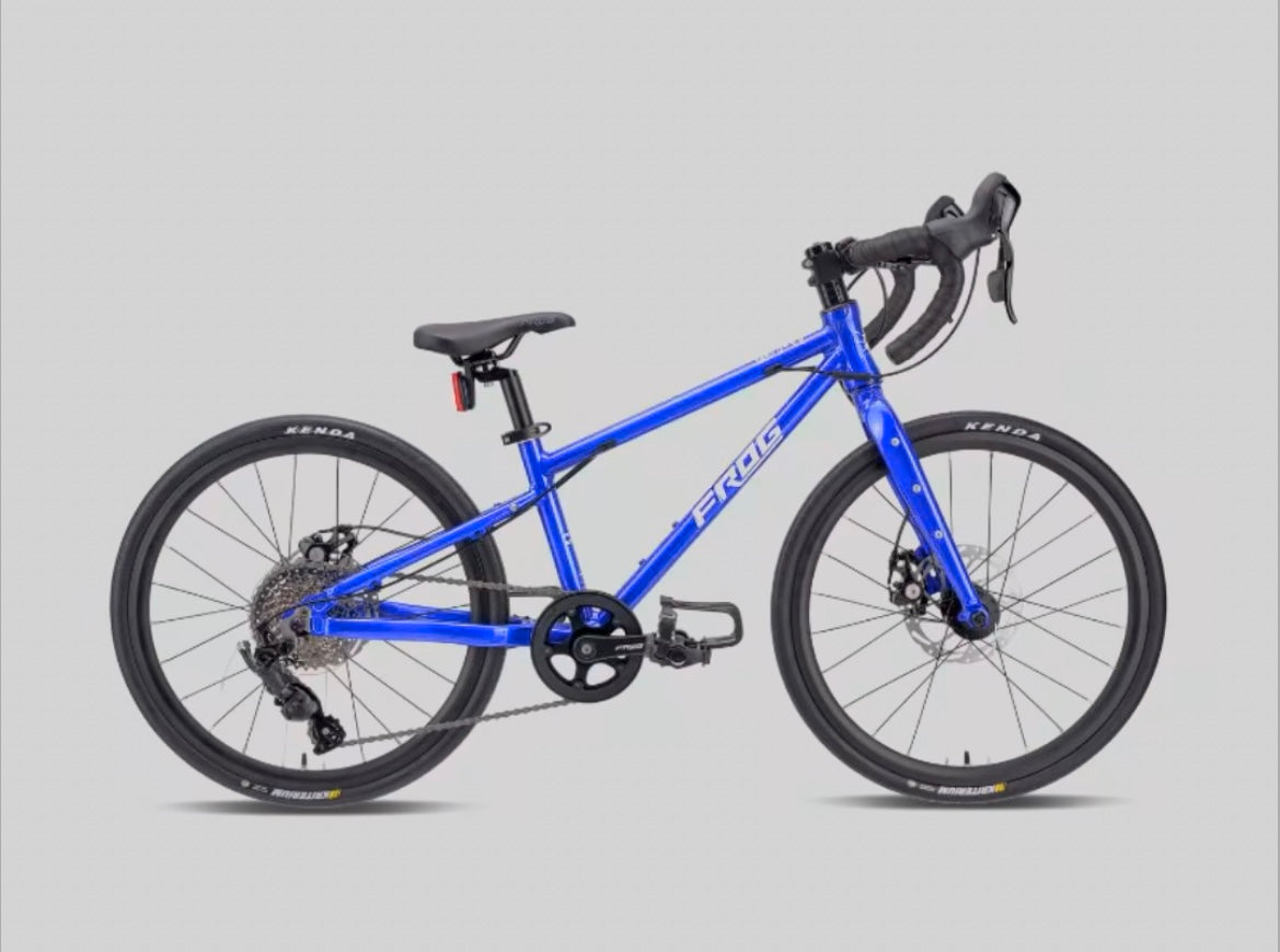 Brand New 2026 Frog Bikes Road Bike / Gravel Bike 20” wheels Electric Blue and the new Racing Red Nationwide delivery is available.