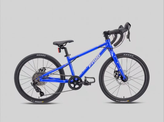 Brand New 2026 Frog Road Bike 61 24” wheels Electric Blue and the new Racing Red metallic colours, nationwide delivery is available.