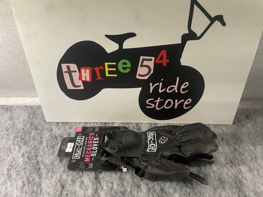 Muc-off mechanics gloves size L black.