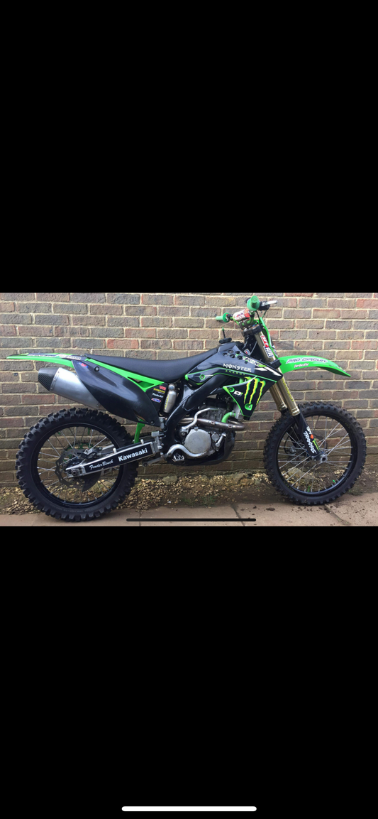 Used Kawasaki KXF 250 motocross bike for sale