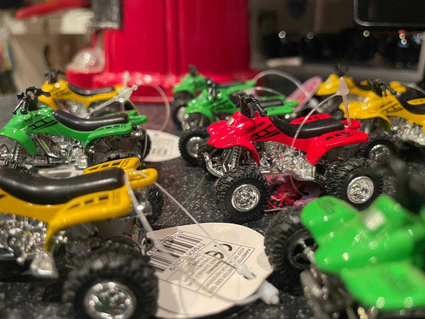 Toy Quad Bikes pull back and go quad racing toys Yamaha Honda Suzuki Kawasaki