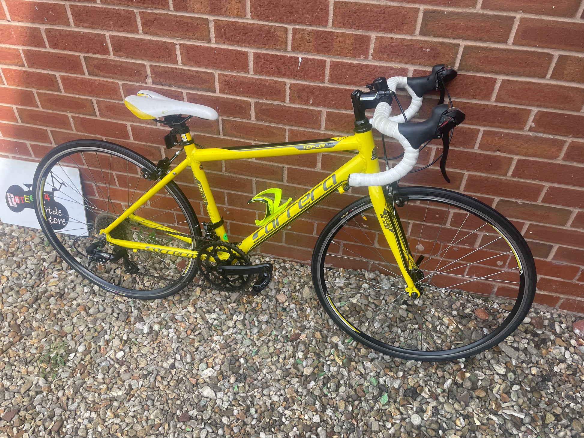 A Refurbished Carrera TDF jr Ltd edition 650 x 23c Road Bike 41cm frame stunning bike perfect triathlon bike time trial bike training bike