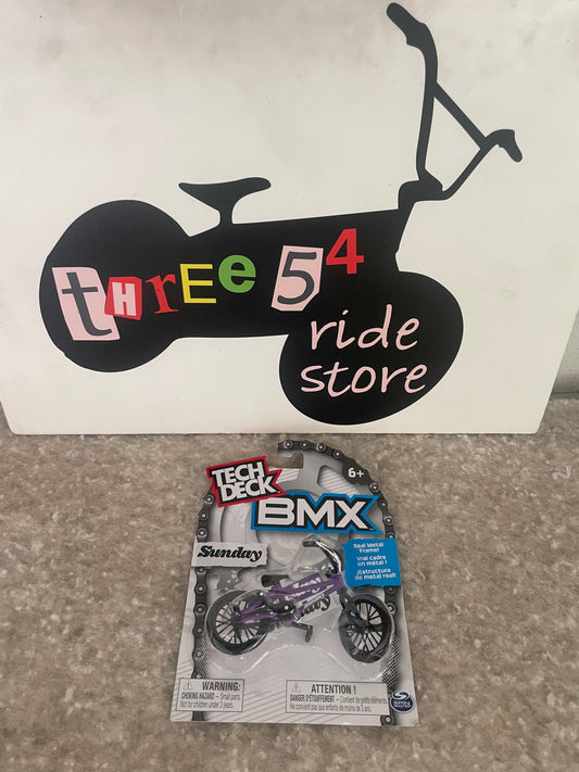 Tech Deck Sunday BMX For Sale, purple, finger bike, model bike, toy bike toy BMX.