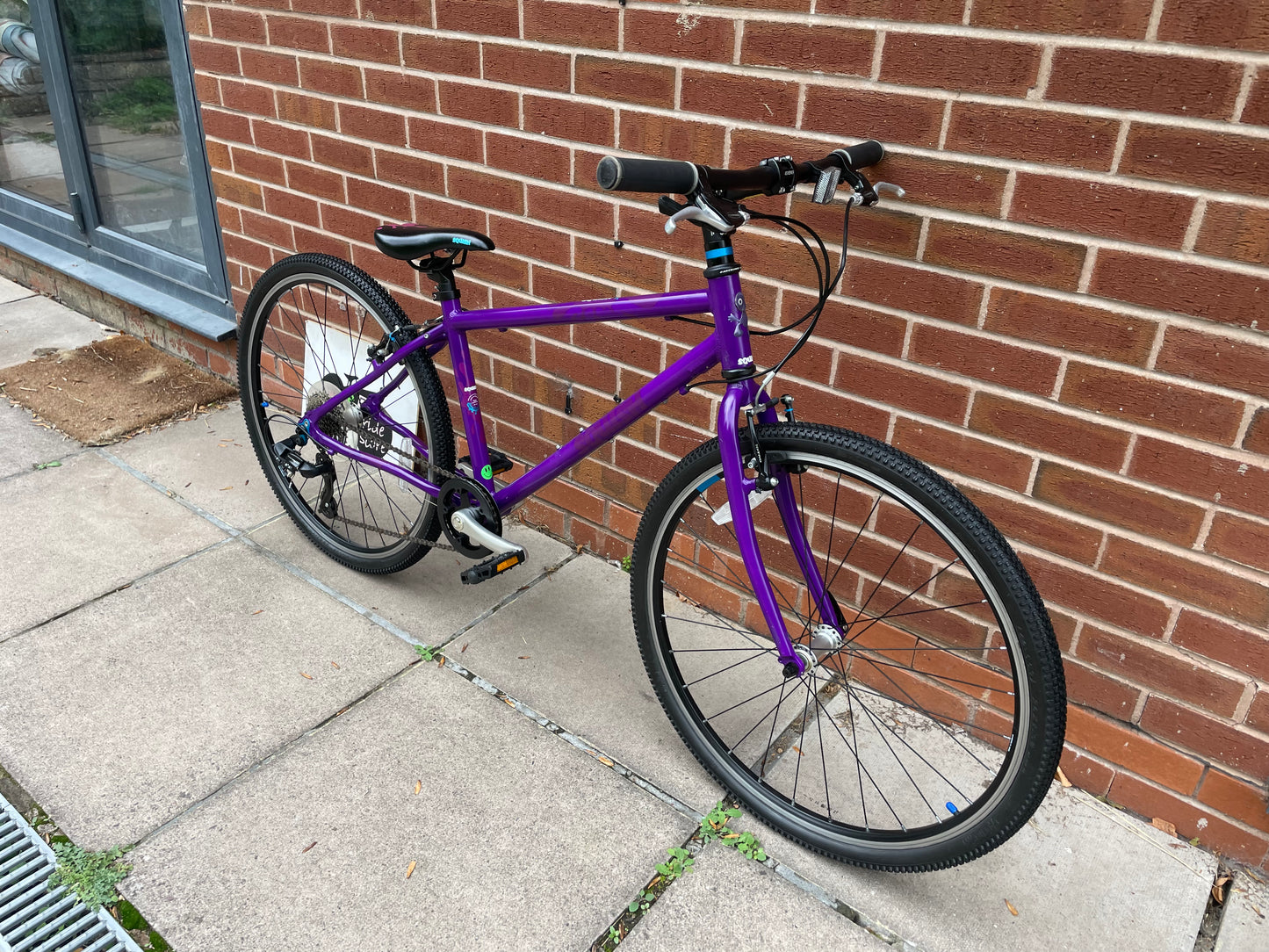 A Pre Loved Squish Bike For Sale, 26” Purple Squish Bike, 8 speed, V brakes, very lightweight, fully serviced, nationwide delivery is available.