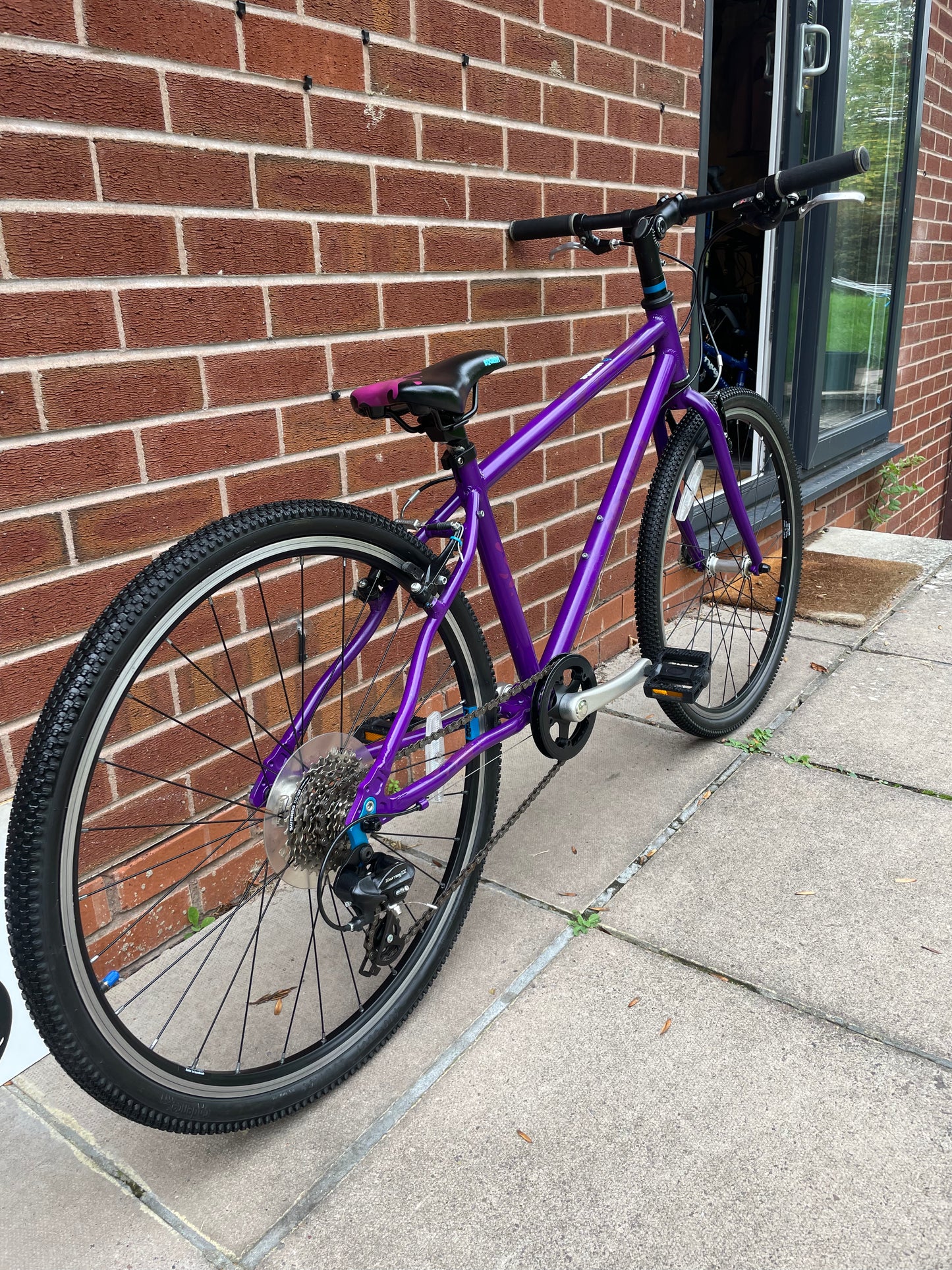 A Pre Loved Squish Bike For Sale, 26” Purple Squish Bike, 8 speed, V brakes, very lightweight, fully serviced, nationwide delivery is available.