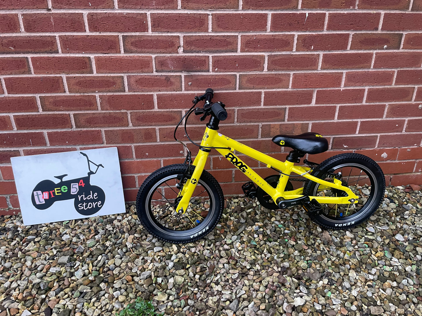 A Refurbished Frog Bike For Sale Yellow Frog 40 excellent condition Three54 ride store