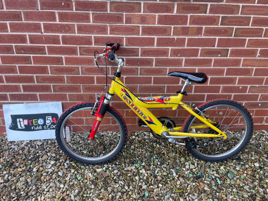 Used Raleigh Max mountain bike 20” wheels suspension forks 5 speed 1990s classic retro bike