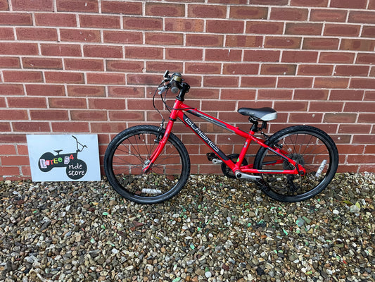 Used Isla bike for sale Beinn 20s, pre-loved Isla bike, Red, 20” wheels, lightweight aluminium frame, excellent condition.