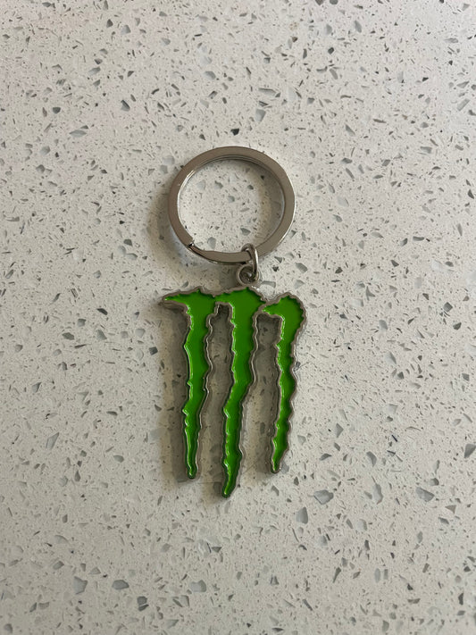 Monster Energy Key Ring Monster Energy Merchandise Shop Key Chain Monster Energy Drink Gift Motocross Gift BMX Gift metal key ring