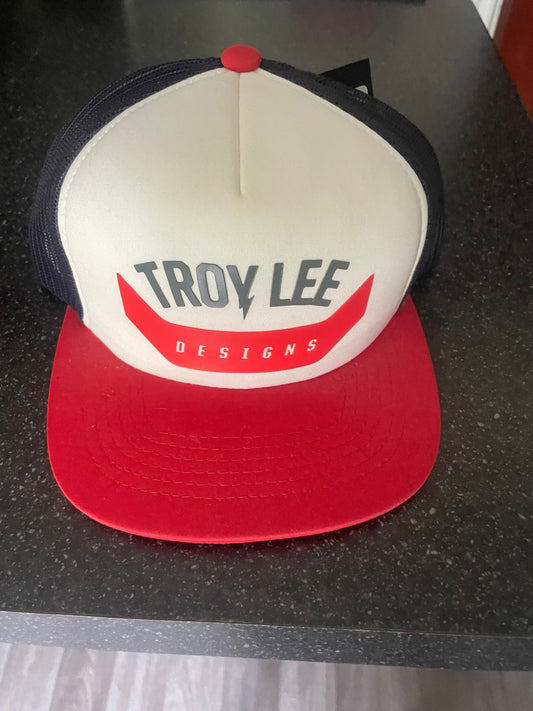 Troy Lee Designs snap back trucker cap